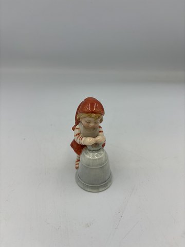 Royal Copenhagen Pixie nisse med klokke